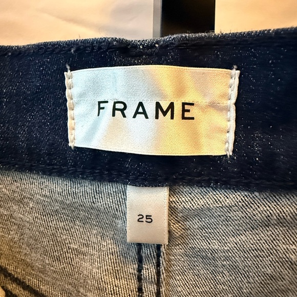 Frame Le Slim Palazzo Jeans NWT Guilty Color Size 25 - Picture 7 of 9